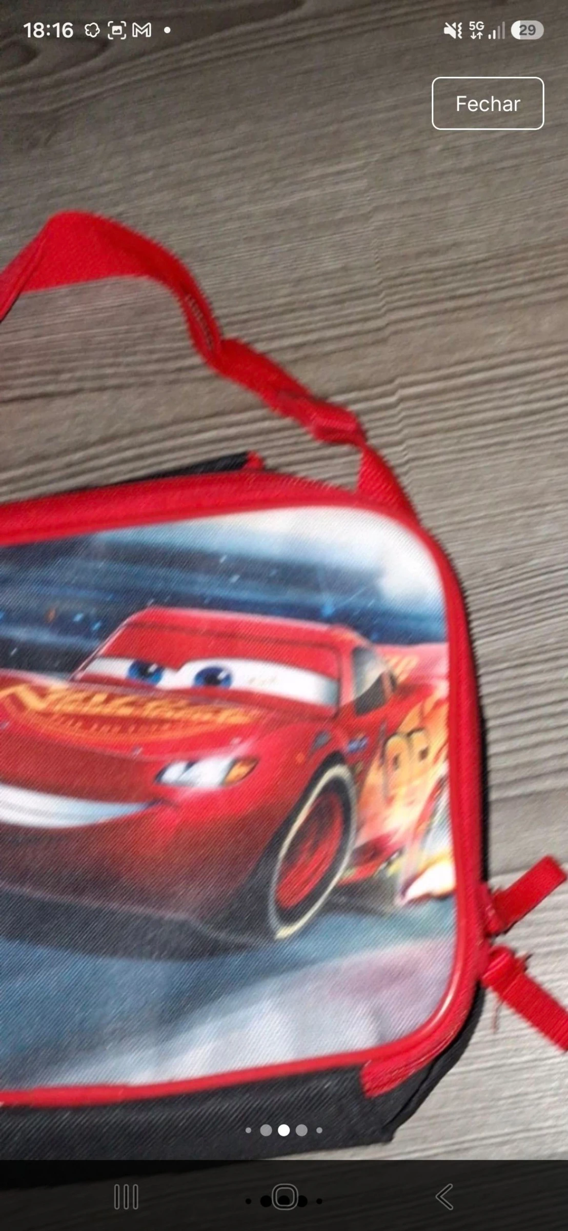 Lancheira Faísca Disney Pixar – photo 6